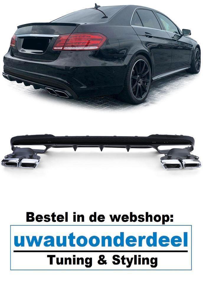 diffuser Mat Voor Mercedes E Klasse W212 Facelift C63 AMG Lo, Auto diversen, Tuning en Styling, Ophalen of Verzenden