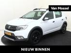 Dacia Sandero 0.9 TCe 90 PK SL Stepway Automaat | Navigatie, Auto's, Dacia, Stof, Euro 6, Wit, Origineel Nederlands
