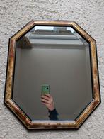 Facet geslepen achthoekige spiegel - 58x48 cm, Huis en Inrichting, Minder dan 50 cm, Gebruikt, Ophalen of Verzenden, Minder dan 100 cm