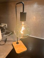 Ikea Tvarhand tafellamp + E27 lamp Lumnom, Ophalen of Verzenden, Zo goed als nieuw, Glas, 50 tot 75 cm