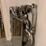 Barok spiegel -houten lijst - zilver - 120 x 90 cm-TTM Wonen, 100 tot 150 cm, Nieuw, Info@ttmwonen.nl, 75 tot 100 cm