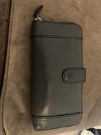 Leren antraciete portemonnee, Ophalen of Verzenden, Zo goed als nieuw