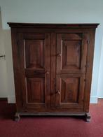 Antieke houten kast, Ophalen