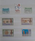 2 kaarten Oude Postzegels Sharjah Nr. 2, Ophalen, Gestempeld, Midden-Oosten