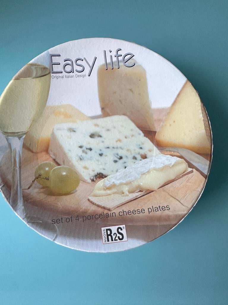 Easy Life Kaasplankjes - Set van 4, Huis en Inrichting, Keuken | Servies, Nieuw, Ophalen of Verzenden, Bord(en), Overige stijlen