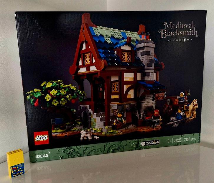 Lego 21325 Middeleeuwse smid, Kinderen en Baby's, Speelgoed | Duplo en Lego, Nieuw, Lego, Complete set, Ophalen of Verzenden