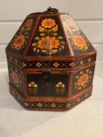 Vintage opbergkist uit India - achthoekig - Mughal, Verzenden