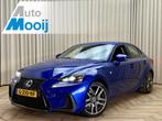 Lexus IS 300h Hybrid F-Sport Line OrgNL! / LFA Cockpit / Led, Auto's, Achterwielaandrijving, Gebruikt, Met garantie (alle), Blauw