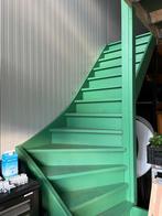 Houten trap, Doe-het-zelf en Verbouw, Ladders en Trappen, 2 tot 4 meter, Gebruikt, Ophalen of Verzenden, Trap