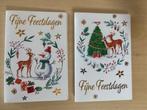 5 Pakjes kerstkaarten van 10 stuks, Ophalen of Verzenden, Nieuw