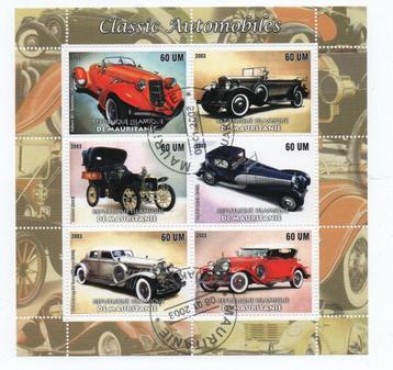 Classic Cars - Mauritanie 2003 - gestempeld used beschikbaar voor biedingen