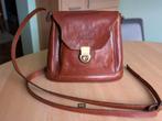 Vintage tas Burkelys Leatherhouse in NIEUWSTAAT !!, Ophalen of Verzenden, Zo goed als nieuw, Bruin, Handtas
