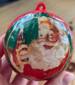 Coca Cola kerstbal - Kerstman met flesje Coca Cola, Diversen, Kerst, Ophalen of Verzenden, Gebruikt