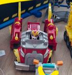 Paw Patrol Marshall Brandweerauto met pup Mighty Marshall, Ophalen of Verzenden, Zo goed als nieuw, Jongen of Meisje