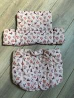 Officiele Tripp trapp zitkussen kussentjes vos roze stokke, Ophalen of Verzenden, Gebruikt, Overige typen