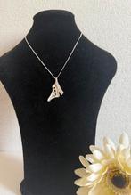 M100/Zilveren Modernist ketting Finse Stijl, Gebruikt, Verzenden, X, Zilver