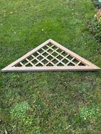 Houten driehoekig tuinhek, Tuin en Terras, Tuinpoorten, Ophalen, Gebruikt, Draaipoort, Minder dan 100 cm