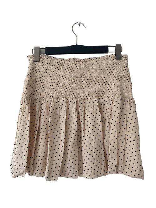 Ganni rok M, Kleding | Dames, Rokken, Zo goed als nieuw, Maat 38/40 (M), Beige, Onder de knie, Ophalen of Verzenden