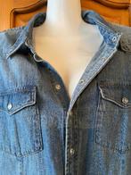 Zgan red button jeans blouse L, Kleding | Dames, Maat 38/40 (M), Blauw, Ophalen of Verzenden, Zo goed als nieuw