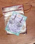 Oorbellen  met 25 cent (echt oud kwartje) uit 1957, Marktplaats@koningsieraden.nl, Overige materialen, Verzenden, Nieuw