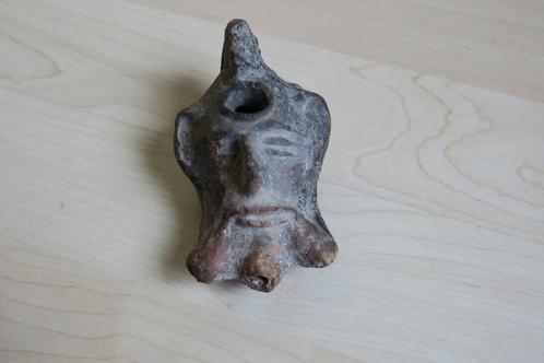 Bijzondere  olielamp, Antiek en Kunst, Antiek | Keramiek en Aardewerk, Verzenden