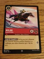 Mulan non foil 118/204 the first chapter, Ophalen of Verzenden, Zo goed als nieuw, Losse kaart