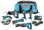 Makita DLX6038T 18 V Combiset voor divers zaag-, boor- en, Niet ingevuld, Niet ingevuld, Niet ingevuld