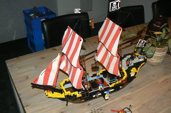Te koop: Lego 6285 Black Seas Barracuda (Piratenschip), Kinderen en Baby's, Speelgoed | Duplo en Lego, Gebruikt, Lego, Ophalen of Verzenden