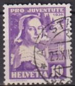 Zwitserland 1936 Pro Juventute, Verzenden, Gestempeld