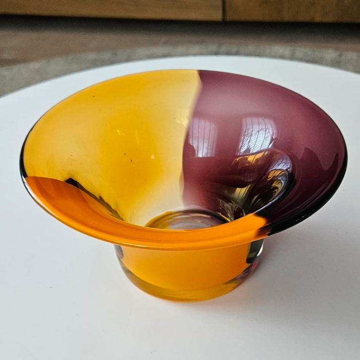 Bernard Heesen Glazen Schaal, Antiek en Kunst, Antiek | Glas en Kristal, Ophalen