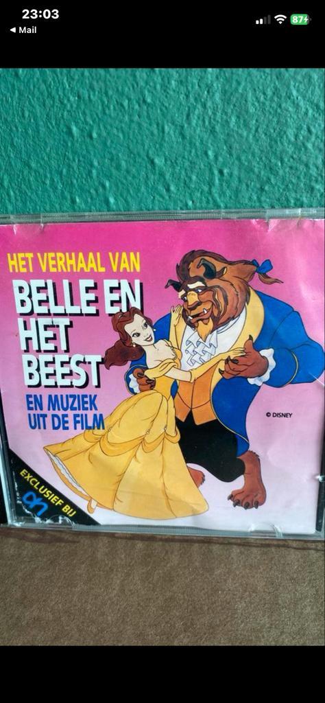 Belle en het Beest CD - Disney, Cd's en Dvd's, Cd's | Kinderen en Jeugd, Gebruikt, Overige typen, Ophalen of Verzenden