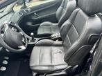 Peugeot 307 CC 2.0-16V, '06, 209000 km, luxe uitvoering met, Auto's, Peugeot, Voorwielaandrijving, Zwart, 4 cilinders, Cabriolet