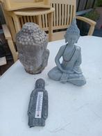 3x Boeddha  tuinbeeld  7,50€ 1 koop, Ophalen of Verzenden