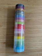 Washi tape 20 verschillende kleuren thema, Verzenden, Nieuw