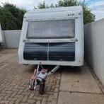 Kip 47 tdb platinum limited edition 2002, Caravans en Kamperen, Caravans, Vast bed, Rondzit, Bedrijf, 4 tot 5 meter