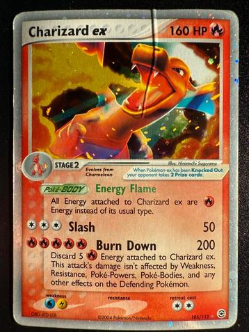 Charizard ex 105/112 (2/2) - Fire Red & Leaf Green beschikbaar voor biedingen