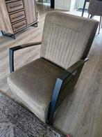 Fauteuil, Huis en Inrichting, Ophalen, 75 tot 100 cm, Zo goed als nieuw, Metaal