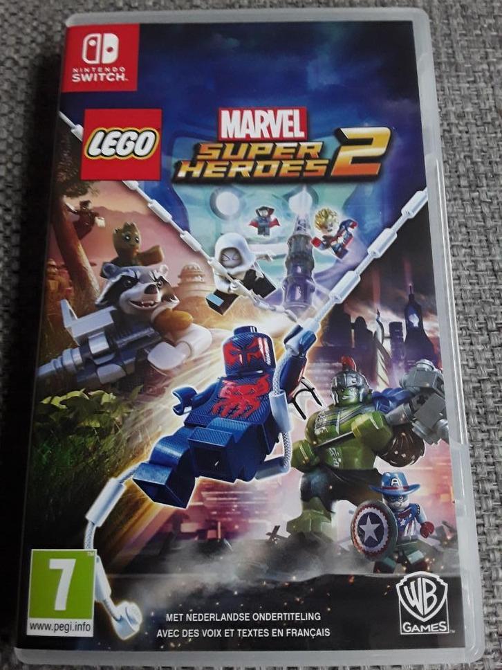 Nintendo Switch Game LEGO Marvel Super Heroes 2, Spelcomputers en Games, Games | Nintendo Switch, Zo goed als nieuw, Avontuur en Actie