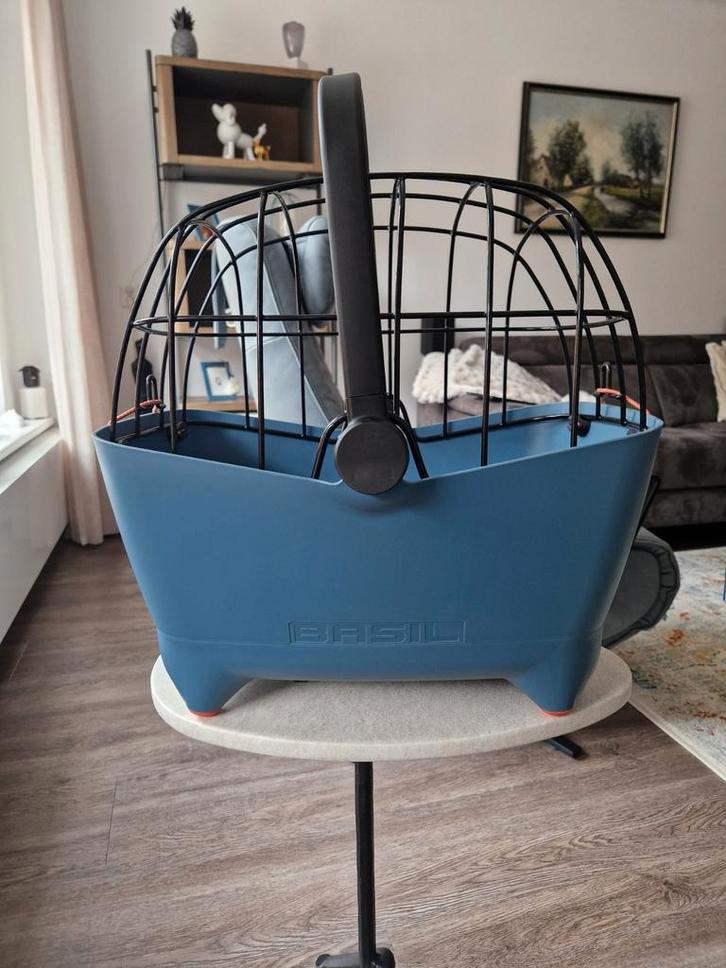 Basil Buddy hondenfietsmand met draadkoepel MIK, Dieren en Toebehoren, Honden-accessoires, Nieuw, Ophalen of Verzenden