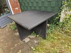 Tuintafel, Tuin en Terras, Tuintafels, Ophalen, Gebruikt, Rechthoekig, Wicker