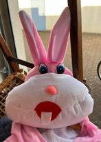 Konijnenpak roze met wit maat L 52 54, Kleding | Heren, Carnavalskleding en Feestkleding, Ophalen of Verzenden, Zo goed als nieuw