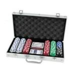Pokerset in aluminium koffer 300 chips, Hobby en Vrije tijd, Gezelschapsspellen | Kaartspellen, Ophalen of Verzenden, Drie of vier spelers
