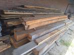 Eiken balken, eiken planken, Doe-het-zelf en Verbouw, Ophalen, Eiken, Plank, 50 mm of meer