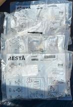 4 sets (8 stuks) Ikea Besta/Billy scharnieren, Doe-het-zelf en Verbouw, Hang- en Sluitwerk, Verzenden, Nieuw, Scharnier