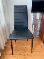 Zwarte Eetkamerstoelen 6 stuks in heel goede staat, Ophalen, Zo goed als nieuw, Zwart, Vijf, Zes of meer stoelen
