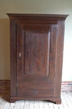 Prachtige antieke eiken houten spinde kast, eendeurskast., Antiek en Kunst, Antiek | Meubels | Kasten, Verzenden