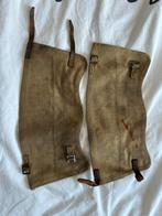 WW2 Britse webbing beenkappen Para, Ophalen of Verzenden, Landmacht, Engeland