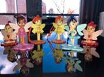 Leuke set van feeën figuren, gemaakt van hard plastic., Verzamelen, Ophalen of Verzenden, Zo goed als nieuw