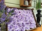 Nieuwe lila/paarse kunstbloemen trouwerij bruiloft bloemen, Huis en Inrichting, Ophalen of Verzenden