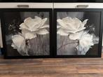 2 x Schilderijen, Huis en Inrichting, Woonaccessoires | Schilderijen, Tekeningen en Foto's, Ophalen, Tekening, Zo goed als nieuw